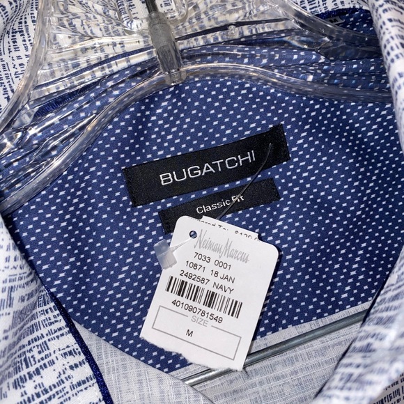 Bugatchi Men’s short sleeved button down - Picture 2 of 3